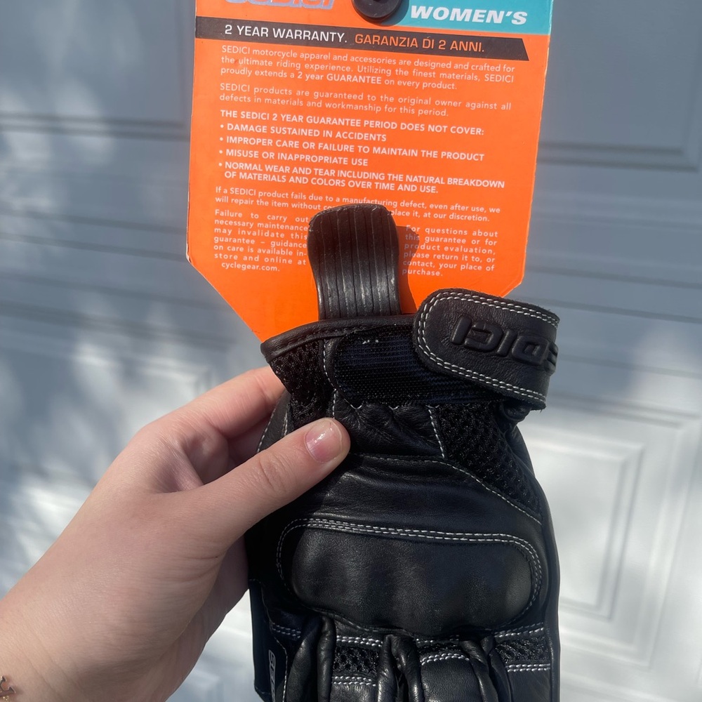 Black Women's Gloves motorcycle